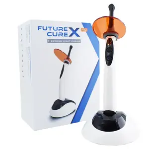 Factory Direct Wireless 1 Second LED Dental Curing Light With Metal head For Teeth Restoration