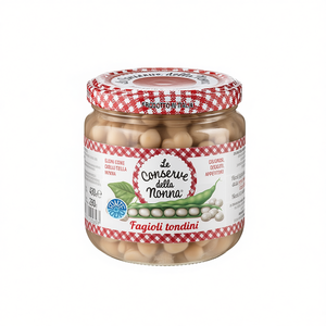 Grandma's Preserves <b>Canned</b> Round Beans 360g Per Pack <b>Glass</b> Jar 12 Pack Bundle - Product Image 2