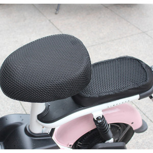 Funda para sillín de bicicleta Fulishu, cojín transpirable 3D de malla completa para bicicletas eléctricas, asiento trasero cómodo para adultos Unisex - Product Image 1