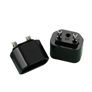 Venta directa de fábrica IEC C14 Socket C18 Plug Insert Black 2pin 3pin