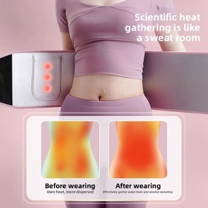 銀イオン高吸汗圧縮腰椎サポート調整可能ポリエステルウエストベルト男女兼用脂肪燃焼促進発汗補助 - Product Image 4