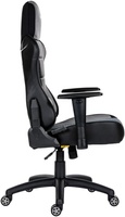 Meilleure chaise de gaming série X Y en cuir gris et maille, réglage par vérin à gaz, accoudoirs 2D, chaise de gaming E-sports Rocker Elite, échantillon gratuit