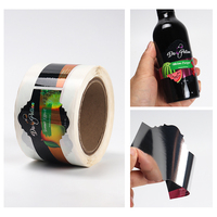 Etiquetas Adhesivas Personalizadas a Prueba de Agua con Logotipo, Etiquetas de Vinilo para Botellas, Etiquetas Troqueladas para Mascotas, Rollo de Etiquetas Impresas