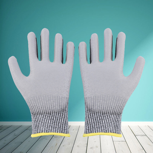 Guantes absorbentes de TPR para minería de aceite, <span class=keywords><strong>PU</strong></span>, anticortes, anticolisión, antiexprimibles, de impacto, para minería de carbón y minería - Product Image 3