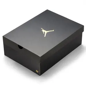 Boîte rigide faite sur commande de boîte de chaussures de carton pour l'emballage de chaussures