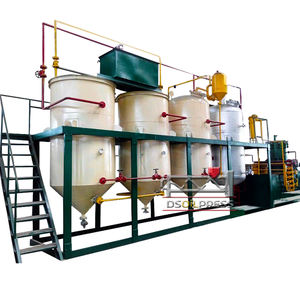 Usine industrielle de raffinerie d'huile de noix de coco de machine de raffinage de pétrole brut avec le rendement élevé - Product Image 2