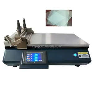 Small manual laboratory use acrylic adhesive coating machine