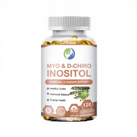 Capsules de Myo-Inositol et D-Chiro-Inositol OEM en gélules souples, complément alimentaire, vitamine D3, D-Chiro-Inositol en gélules souples pour femmes