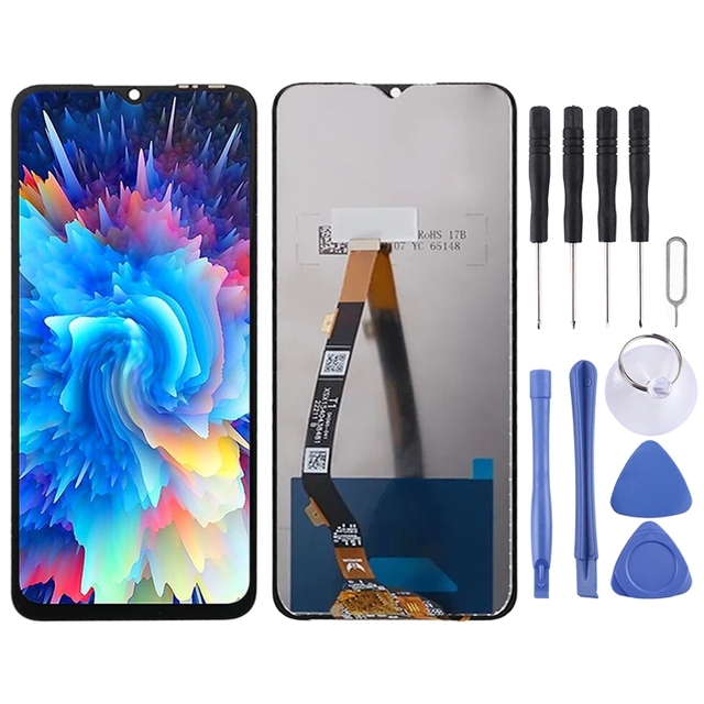 Free Repair Tool Kits OEM LCD Display Screen for Infinix Hot 20 5G X666 X666B With Touch Screen Digitizer Full Assembly