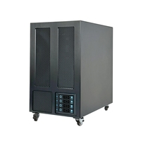WS04A-2 4GPU Transistor-Tower-Server-Gehäuse Standard-Netzteil EATX4-Bay Netzwerkschrank Kunststoff ATX-Rack-Formfaktor