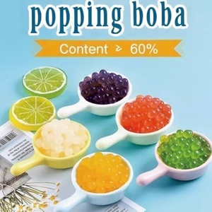 Doking Premium Yogurt Popping Boba Bursting Juice Balls pour Bubble Tea Fabricant Chine Prix de gros - Product Image 5