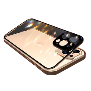 Casing ponsel cocok untuk iphone15pro Max, casing pelindung 14 sisi kaca ganda XS semua termasuk - Product Image 1