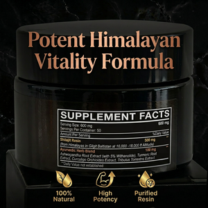 Resina de Shilajit del Himalaya Personalizada de Fábrica ODM para la Vitalidad y Energía Masculina, Suministro al por Mayor OEM de Marca Privada - Product Image 6