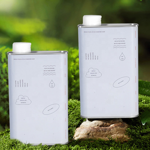 Bán buôn tùy chỉnh in cấp thực phẩm 500ml-600ml Rỗng bao bì kim loại sơn dầu hộp vuông hình chữ nhật dầu ô liu Lon thiếc - Product Image 4