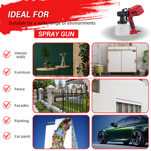 <span class=keywords><strong>Pistola</strong></span> <span class=keywords><strong>de</strong></span> Pintura Eléctrica sin Aire <span class=keywords><strong>de</strong></span> Alto Rendimiento <span class=keywords><strong>de</strong></span> 550 W, 4 Boquillas <span class=keywords><strong>de</strong></span> 1,3 mm, 3 Patrones, 1000 ml, Uso Industrial <span class=keywords><strong>para</strong></span> <span class=keywords><strong>Pintar</strong></span> <span class=keywords><strong>Metal</strong></span> <span class=keywords><strong>de</strong></span> Automóviles - Product Image 5
