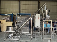 Système de convoyeur à vis hélicoïdale personnalisé - Alimentateur à vis multifonctionnel pour l'industrie chimique et l'agriculture