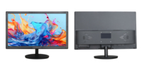 Moniteur d'ordinateur de bureau FHD 60Hz 19 20 21,5 22 23 24 27 pouces, écran LCD, moniteur LED pour la maison et le bureau