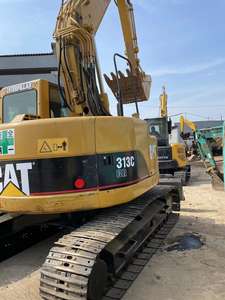 Excavatrice d'occasion CAT 313C 13 Tonnes, pelle hydraulique d'occasion sur chenilles 312C 307E en excellent état - Product Image 2