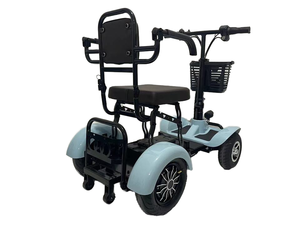 <span class=keywords><strong>Vélo</strong></span> électrique pliable Holladay <span class=keywords><strong>à</strong></span> quatre <span class=keywords><strong>roues</strong></span>, 500W, quadricycle électrique pliable, scooter électrique <span class=keywords><strong>à</strong></span> <span class=keywords><strong>4</strong></span> <span class=keywords><strong>roues</strong></span> pour adultes - Product Image 5