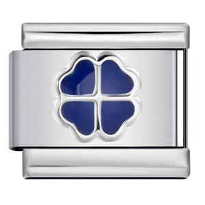 Stainless Steel Four Leaf Clover Charms Aperture Setting DIY <b>Bracelet</b> Accessories Gift Jewelry 12mm - Product Image 4