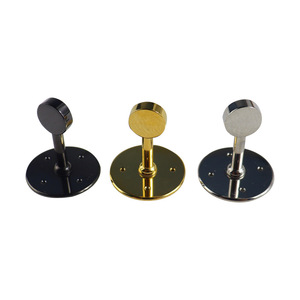 Stainless Steel Round Twist Lock <b>Hardware</b> 2.5x2cm For Bags Strong Rotating Locks Gold And Steel Color Bag Accessories - Product Image 4