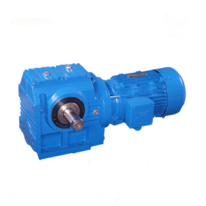 Helical-Worm <b>Gear</b> Reducer Gearmotor 90 Degree Shaft S Series <b>Gear</b> <b>Box</b> Motor Reducer - Product Image 1