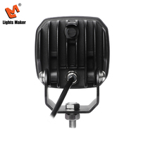 Focos de Trabajo LED de 3.8 Pulgadas y 40W, 3500LM, Haz de Luz Concentrada y Difusa, con Conector DT, para Todoterreno, Camionetas 4x4, Tractores, SUV, Barcos, LML-0301-40