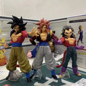 3 Styles Dragon <span class=keywords><strong>Super</strong></span> <span class=keywords><strong>Saiyan</strong></span> <span class=keywords><strong>4</strong></span> Goku <span class=keywords><strong>Vegeta</strong></span> Gogeta Figurine en PVC Anime Statue Modèle Jouet 25cm - Product Image 2