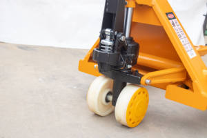 5 ton hydraulische palletwagen/heftruck handpallettruck met PU nylon wielen - Product Image 6
