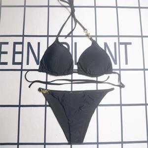 Traje de baño de lujo de diseñador <span class=keywords><strong>2025</strong></span> para chicas <span class=keywords><strong>sexy</strong></span>, <span class=keywords><strong>Bikini</strong></span> brasileño de marcas famosas, traje de baño frontal con letras sexis famosas - Product Image 5