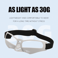 RTS Anlorr 095 Lunettes de protection anti-impact pour le football Lunettes de sport Lunettes de basket-ball Masque d'entraînement pour le basket-ball