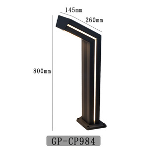 Lámpara LED para Jardín Igawa GP-CP984, Moderna, para Caminos Exteriores, 10W - Product Image 4