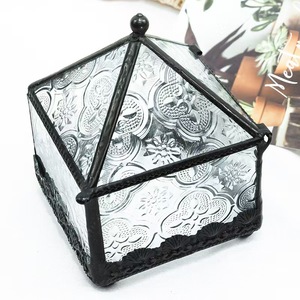 <span class=keywords><strong>Vaso</strong></span> da Tavolo Vintage in Vetro <span class=keywords><strong>a</strong></span> Forma di <span class=keywords><strong>Cuore</strong></span> Stile Art Déco per Arredamento Moderno e Decorazioni Nuziali - Product Image 5