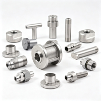 Pièces de machine de fraisage CNC en acier inoxydable sur mesure, haute précision, 5 axes, usinage industriel de l'aluminium, petites pièces
