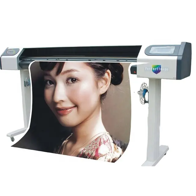 1.6M Grootformaat Printer Indoor Inkjet Vinyl Banner Pp Papier Drukmachine Digitale Novajet 750 Printer