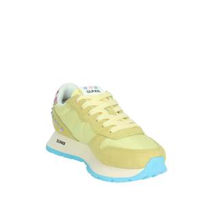 Baskets tendance en toile jaune Sun68 pour femme Z35206 - Product Image 5