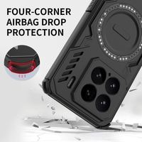 Coque de téléphone magnétique de luxe en TPU+PC à dissipation thermique pour OnePlus 15 Ultra, antichoc et anti-chute, la plus vendue