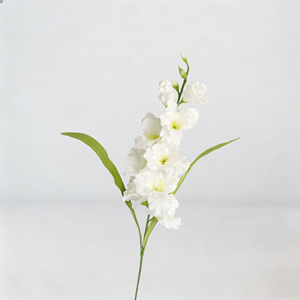 Fleurs artificielles en soie réaliste à tige unique, faites à la main, durables, pour Pâques, mariage, fête à domicile, grand vase - Product Image 4