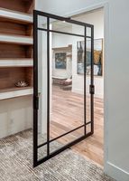 Porte pivotante de villa moderne, personnalisation sur mesure, plusieurs tailles, portes tournantes antivol, portes intérieures en verre de haute qualité