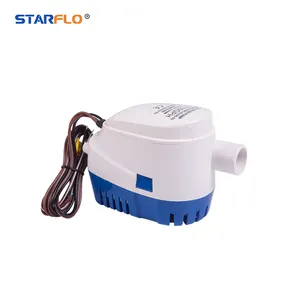 STARFLO 1100GPH 12V Fully Automatic Portable Bilge Pump Submersible Float Switch for Marine Boat RV