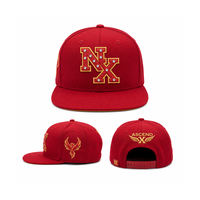 Gorra Snapback Deportiva Vintage de 6 Paneles con Visera Plana, Transpirable, con Logotipo Bordado Personalizado y Pedrería, Venta al por Mayor OEM