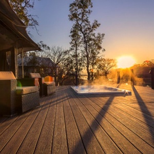 Plancher WPC Premium Durable à Texture Bois 3D, Anti-corrosion, Embossage Grainé, PVC Étanche et Insonorisé <span class=keywords><strong>pour</strong></span> <span class=keywords><strong>Terrasse</strong></span> - Product Image 4
