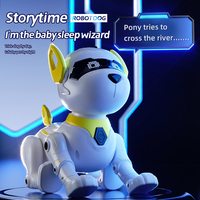 Perro Robot Inteligente con Control Remoto para Niños, Programable, con Acrobacias, Interactivo al Tacto, Juguete Eléctrico