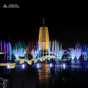 发光二极管灯湖音乐舞蹈喷泉激光电影喷泉湖音乐舞蹈喷泉 - Product Image 1