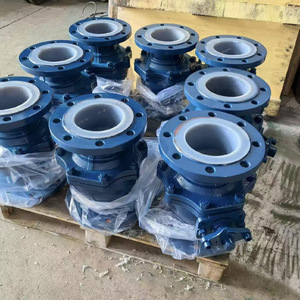 วาล์วบอลลอยแบบมีซับใน PTFE ยี่ห้อ Jiangsu Huakuang รุ่น Q941F46 16C DN400 DN500 สำหรับสารเคมี - Product Image 3