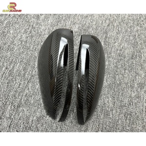 Cubiertas de Espejos Laterales para Mercedes Benz Clase G W464 W463A G500 G63, Tipo Adhesivo de Fibra de Carbono Seca, Cubierta de Espejo Retrovisor, Accesorios para Automóviles - Product Image 2