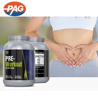 PAG Vente en gros de poudre de boisson pré-entraînement pour la nutrition sportive, la concentration énergétique, la salle de sport, étiquette privée personnalisée, supplément en pot