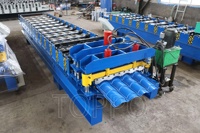 Machine de formage à froid pour la fabrication de toitures en acier coloré, panneaux métalliques et tuiles émaillées