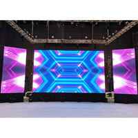 Layar LED Video Wall Portabel P2.9 P3.9 P4.8 untuk Sewa Panggung Indoor dan Outdoor, Panel Layar LED Raksasa