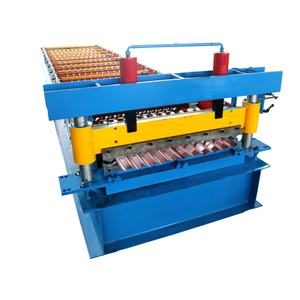 เครื่องขึ้นรูปลอนหลังคาคุณภาพสูงขายดี เครื่องทำแผ่นหลังคาลูกฟูก - Product Image 3
